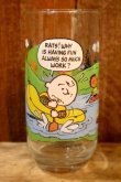 画像1: gt-250618-17 McDonald's / 1983 Camp Snoopy Collection Glass "Charlie Brown"