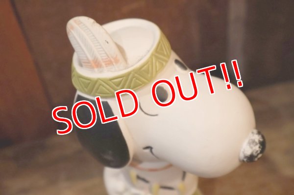 画像4: ct-250901-02 Snoopy / 1980's Vinyl Squeak Toy "Indian"