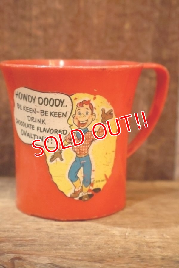 画像1: gt-250618-07 HOWDY DOODY 1950's Plastic Mug