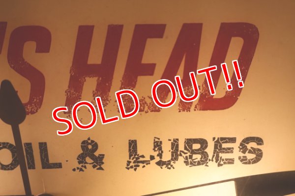 画像3: dp-250618-19 WOLF'S HEAD MOTOR OIL & LUBES 1960's PAM CLOCK