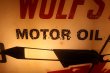 画像4: dp-250618-19 WOLF'S HEAD MOTOR OIL & LUBES 1960's PAM CLOCK