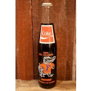 画像: ck-062 University of Florida / "GATORS" 1984 SEC CHAMPION Coca-Cola Bottle
