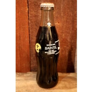 画像: ck-054 NEW ORLEANS SAINTS 1991 NFC WESTERN DIVISION CHAMPIONS Coco-Cola CLASSIC Bottle