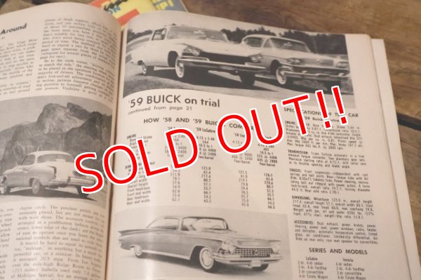 画像7: dp-250803-11 MOTOR TREND MAGAZINE OCTOBER 1958