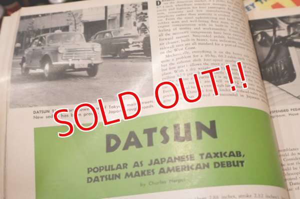 画像4: dp-250803-11 MOTOR TREND MAGAZINE OCTOBER 1958