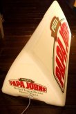 画像2: dp-250930-02 PAPA JOHN'S PIZZA / 1990's Delivery Car Sign