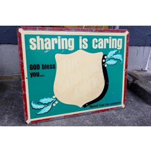 画像: dp-250930-01 THE SALVATION ARMY / "sharing is caring" Sign