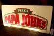 画像4: dp-250930-02 PAPA JOHN'S PIZZA / 1990's Delivery Car Sign