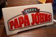 画像6: dp-250930-02 PAPA JOHN'S PIZZA / 1990's Delivery Car Sign