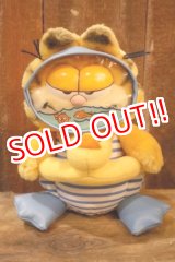 画像: ct-250930-02 Garfield / DAKIN 1980's Plush Doll "Ducky Float Swimming"