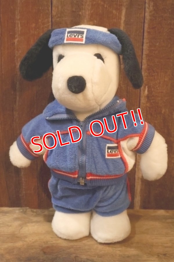 画像1: ct-250930-04 Snoopy × Levi's 1980's Plush Doll