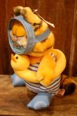 画像3: ct-250930-02 Garfield / DAKIN 1980's Plush Doll "Ducky Float Swimming"