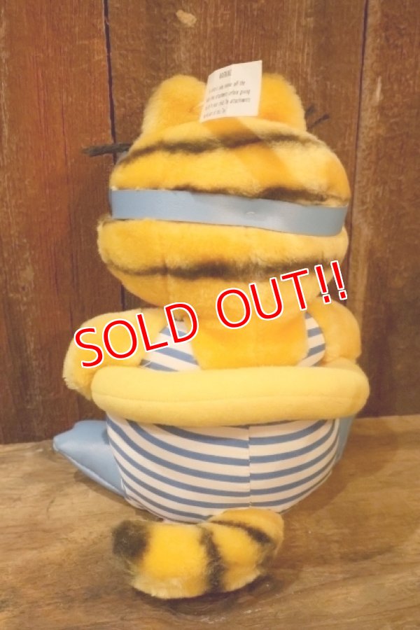 画像5: ct-250930-02 Garfield / DAKIN 1980's Plush Doll "Ducky Float Swimming"