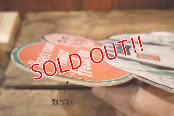 画像10: dp-250930-07 7 Up 1950's Cardboard Stand Sign