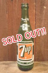 画像: dp-250930-05 7 Up 1960's 12 FL. OZ. Bottle