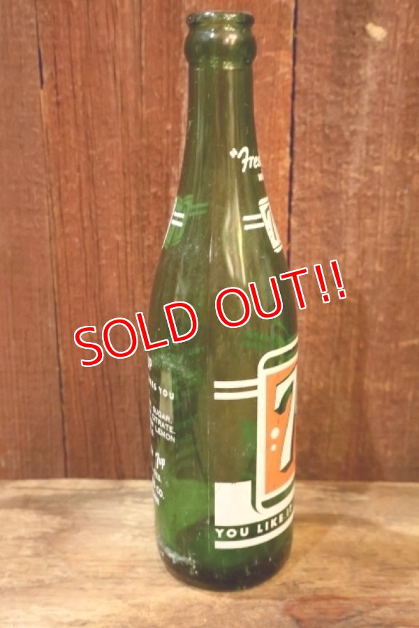 画像5: dp-250930-05 7 Up 1960's 12 FL. OZ. Bottle