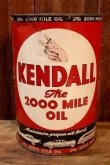 画像1: dp-251008-67 KENDALL 1940's-1950's The 2000 MILE OIL 5 U.S. QUARTS CAN