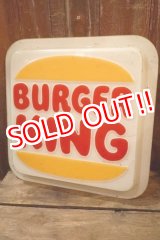 画像: dp-251008-37 BURGER KING 1970's-1980's Store Sign
