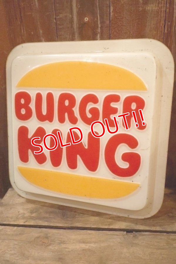 画像1: dp-251008-37 BURGER KING 1970's-1980's Store Sign