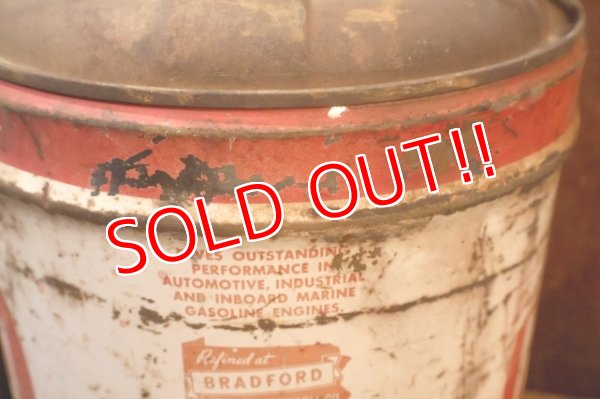 画像5: dp-251008-80 KENDALL 1950's  5 U.S. GALLONS MOTOR OIL CAN