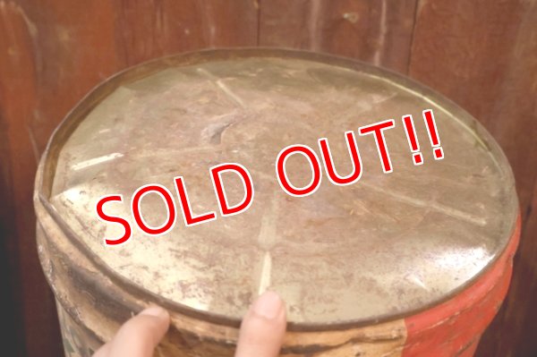 画像10: dp-251008-83 TEXACO 1950's  5 U.S. GALLONS MOTOR OIL CAN