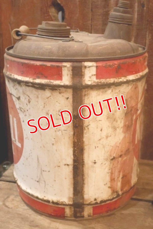 画像6: dp-251008-80 KENDALL 1950's  5 U.S. GALLONS MOTOR OIL CAN