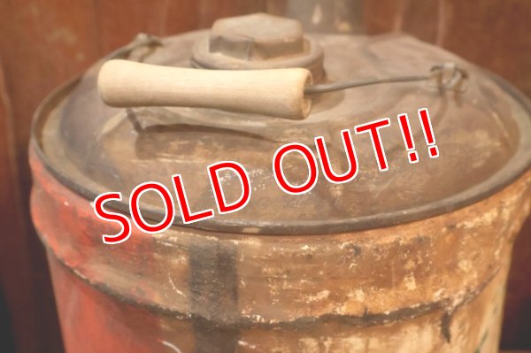 画像8: dp-251008-83 TEXACO 1950's  5 U.S. GALLONS MOTOR OIL CAN