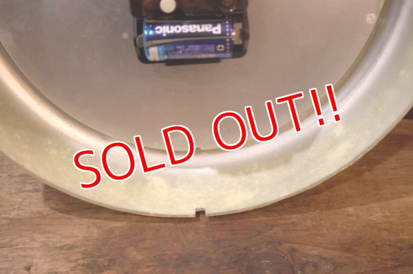 画像18: ct-251008-05 McDonald's / Ronald McDonald 1970's Wall Clock