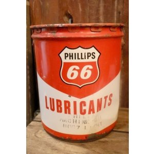 画像: dp-251008-87 PHILLIPS 66 1960's  5 U.S. GALLONS LUBRICANTS CAN