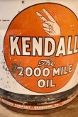 画像2: dp-251008-79 KENDALL 1950's  The 2000 MILE OIL 5 U.S. GALLONS MOTOR OIL CAN