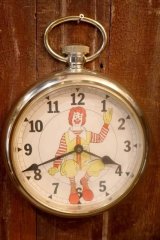 画像: ct-251008-05 McDonald's / Ronald McDonald 1970's Wall Clock