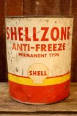 画像1: dp-251008-87 SHELL1950's SHELLZONE ANTI-FREEZE 1 U.S. GALLON CAN