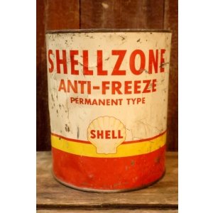 画像: dp-251008-87 SHELL1950's SHELLZONE ANTI-FREEZE 1 U.S. GALLON CAN