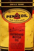 画像2: dp-251008-87 PENNZOIL Outboard Motor Oil 1 U.S. Quart Can