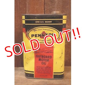 画像: dp-251008-87 PENNZOIL Outboard Motor Oil 1 U.S. Quart Can