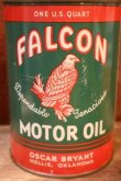 画像3: dp-251008-62 FALCON MOTOR OIL 1940's-1950's 1 U.S. Quart Can