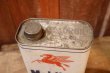 画像6: dp-251008-87 Mobiloil 1940's-1950's Outboard 1 U.S. Quart Oil Can
