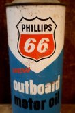 画像2: dp-251008-87 PHILLIPS 66 1960's〜 Outboard Motor Oil 1 U.S. Quart Can
