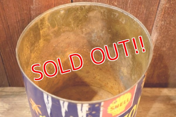 画像7: dp-251008-87 SHELL 1960's SHELLZONE COOLANT and ANTI-FREEZE 1 U.S. GALLON CAN