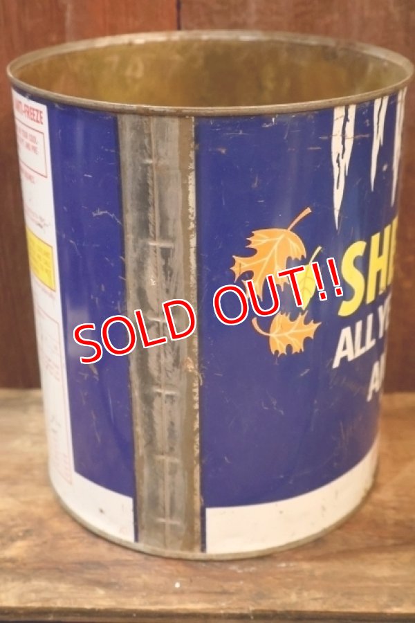 画像6: dp-251008-87 SHELL 1960's SHELLZONE COOLANT and ANTI-FREEZE 1 U.S. GALLON CAN