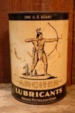 画像1: dp-251008-65 ARCHER LUBRICANTS 1940's-1950's 1 U.S. Quart Can