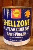 画像1: dp-251008-87 SHELL1960's SHELLZONE COOLANT and ANTI-FREEZE 1 U.S. GALLON CAN