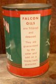 画像4: dp-251008-62 FALCON MOTOR OIL 1940's-1950's 1 U.S. Quart Can
