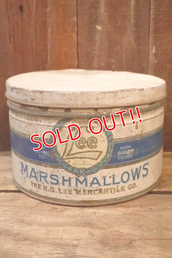 画像1: dp-251008-05 THE H.D. LEE MERCANTILE CO. MARSHMALLOWS CAN