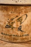 画像2: dp-251008-04 THE H.D. LEE MERCANTILE CO. SUMMER GIRL BRAND MARSHMALLOWS CAN