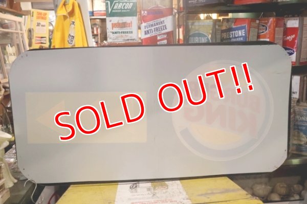 画像10: dp-251008-06 BURGER KING 2000's Drive-Thru Sign