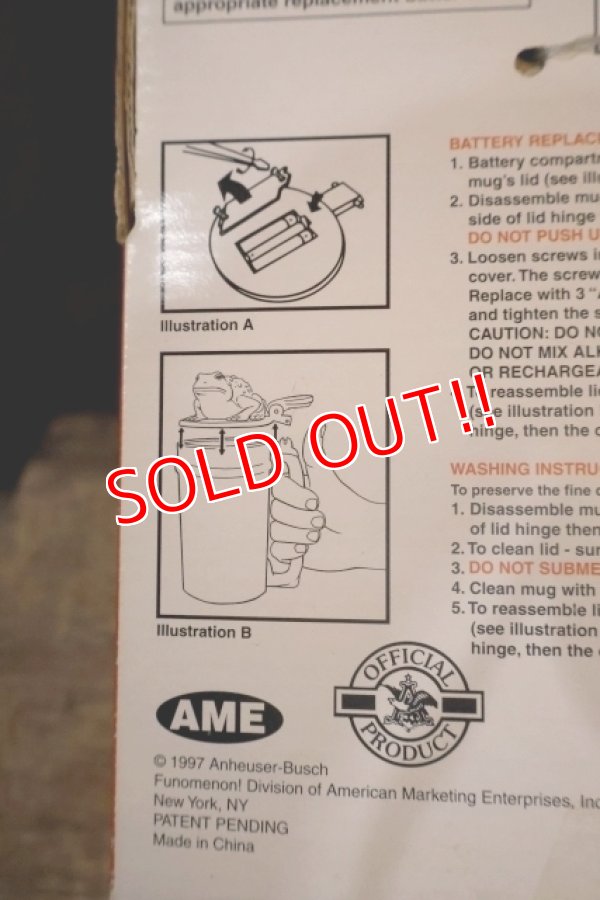 画像9: ct-251008-01 Budweiser 1997 TALKING BEER MUG