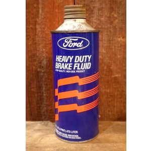 画像: dp-251008-10 Ford 1980's HEAVY DUTY BRAKE FLUID 16 FL.OZ. Can