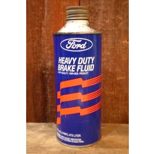 画像: dp-251008-10 Ford 1980's HEAVY DUTY BRAKE FLUID 16 FL.OZ. Can