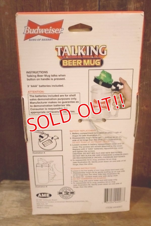 画像8: ct-251008-01 Budweiser 1997 TALKING BEER MUG